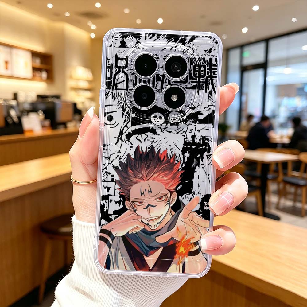 Xiaomi Poco X6 - เคสโทรศัพท์ใสป้องกันสำหรับ Xiaomi POCO X7 X6 X5
