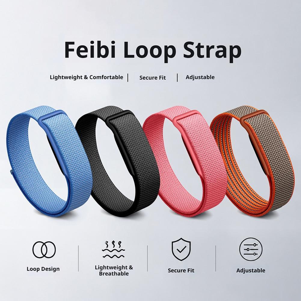 Sport Loop Strap - สายนาฬิกาไนลอนแบบสปอร์ต สายถักแบบห่วง สายถักแบบ Google Fitbit Air