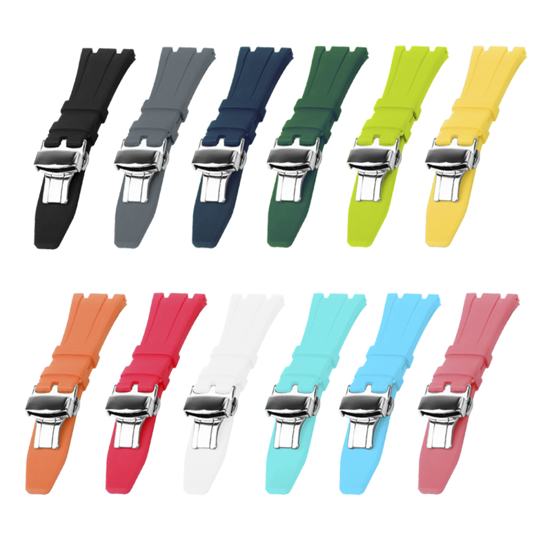 Smartwatch Store - ปรับให้เข้ากับ GA2100/2100/GMA-S2100ดัดแปลงนาฬิกาสายเรซิ่นอุปกรณ์สายรัด