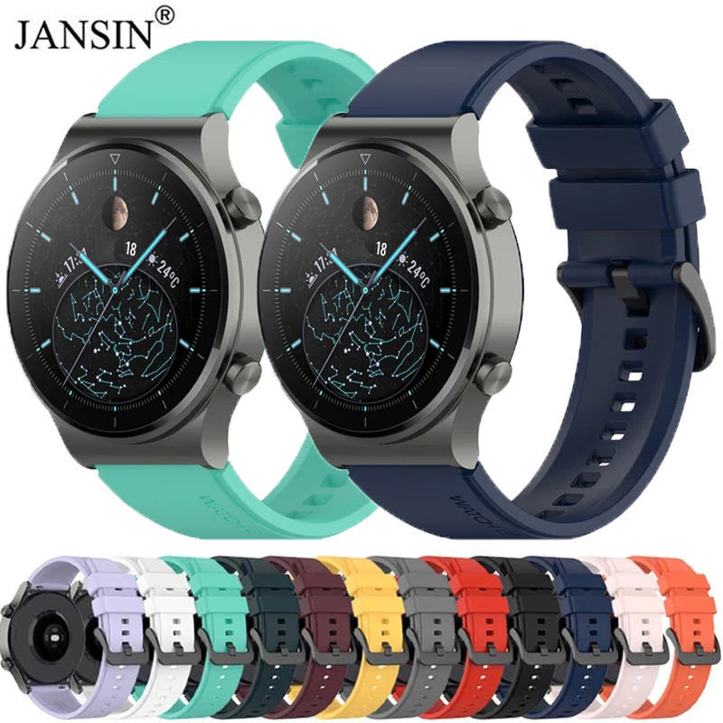 Titan Smartwatch Accessories - กีฬาซิลิโคนสำหรับ Huawei Watch Gt 2 Pro