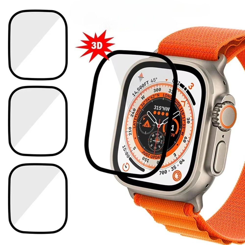 Smart Watch Accessories - เหมาะสำหรับแอปเปิ้ลวอทช์ 41-42-44 มม. 45-46-49 มม. ฟิล์มกันรอยหน้าจอ
