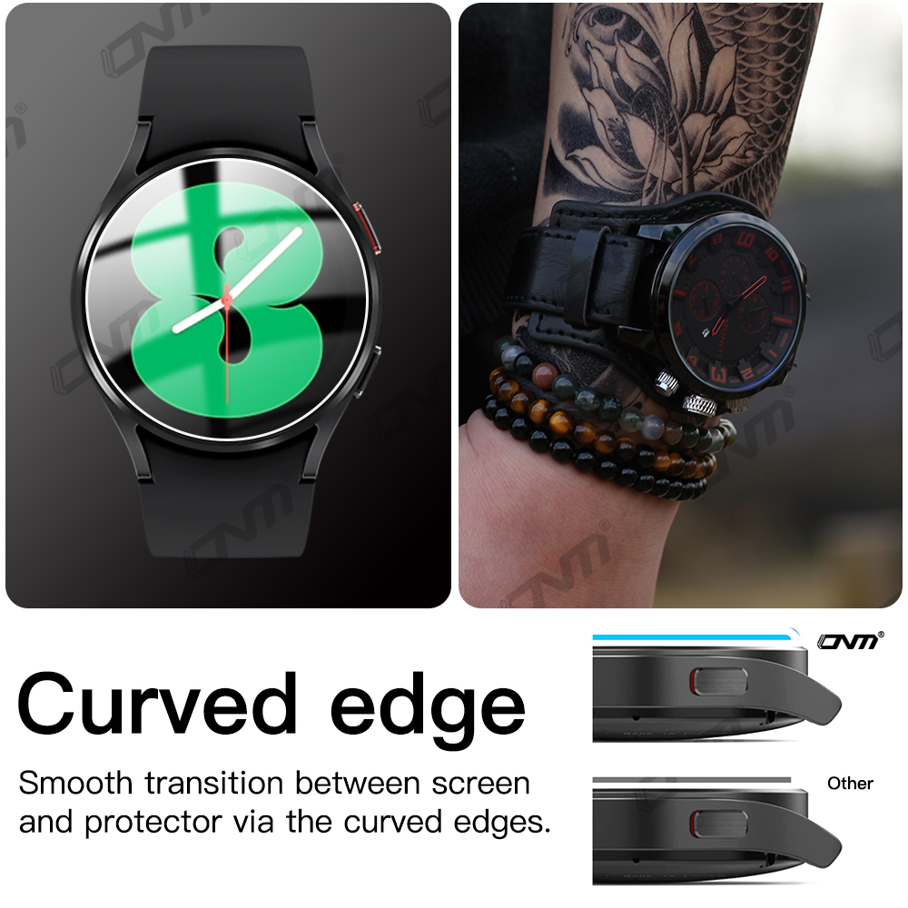 กระจกนิรภัย 9H สําหรับ Samsung - Motorola Smartwatch Accessories บทวิจารณ์และราคา