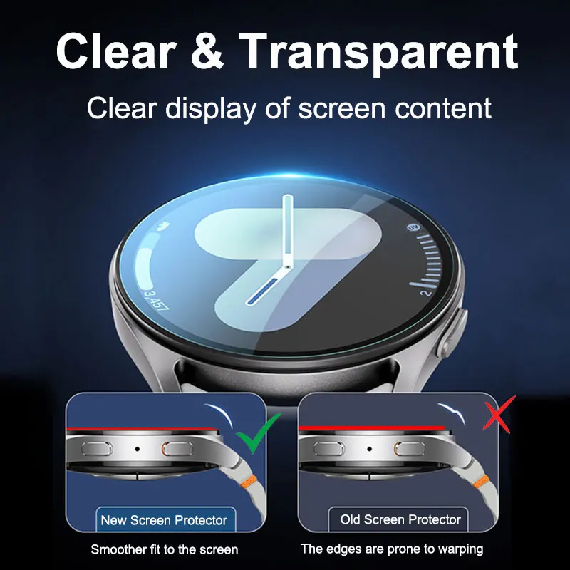กระจกนิรภัยสําหรับ Samsung Gal - Samsung Smartwatch Accessories บทวิจารณ์และราคา