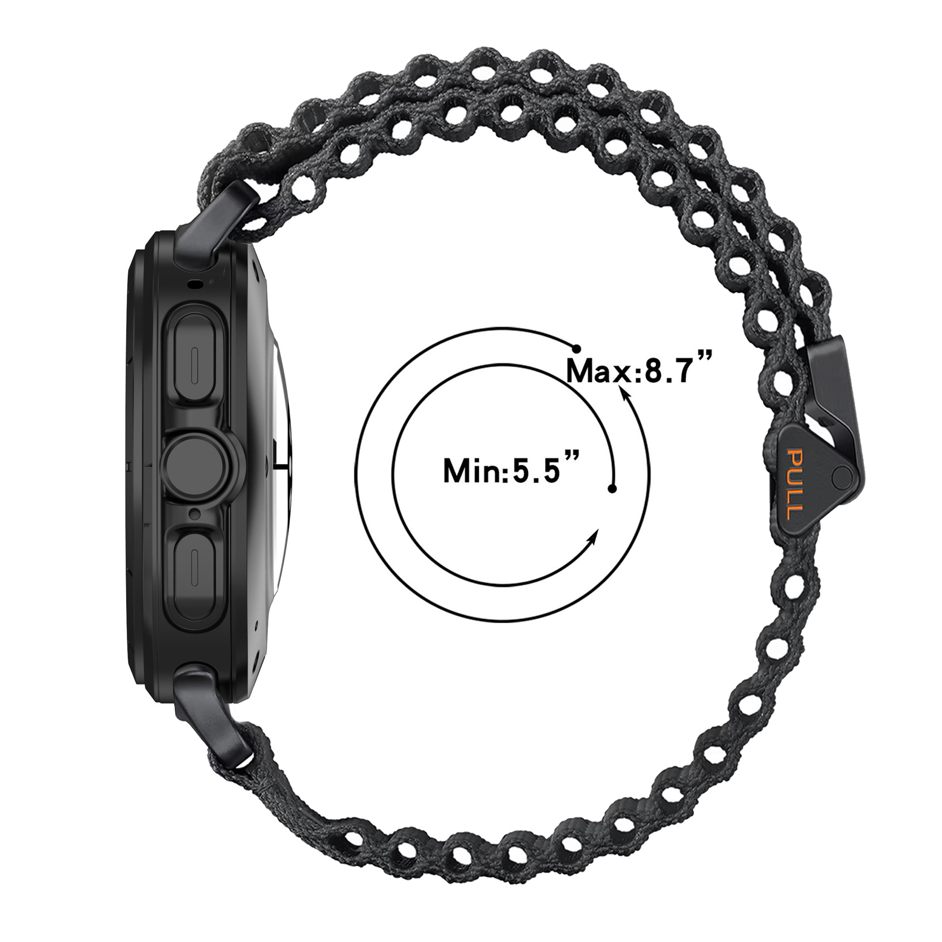 สายรัดข้อมือแบบถักไนลอนสำหรับ  - Samsung Smartwatch Ultra Accessories บทวิจารณ์และราคา