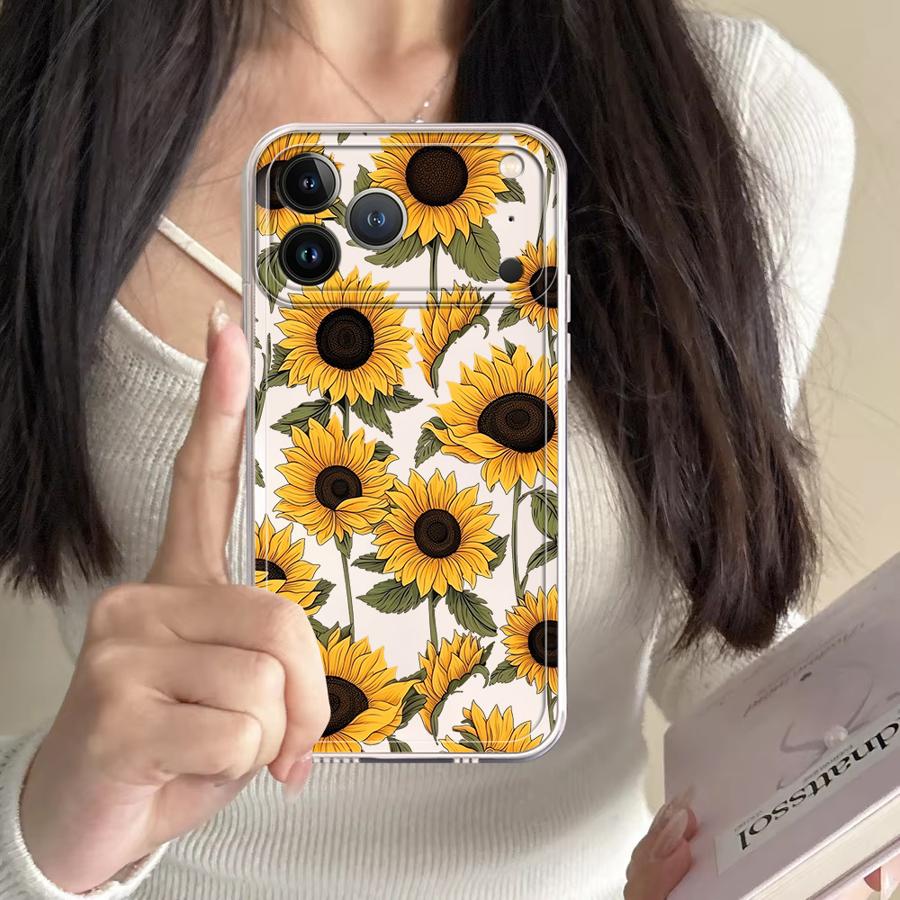 เคสลายดอกทานตะวันน่ารักสำหรับ  - Apple Iphone 16 บทวิจารณ์และราคา