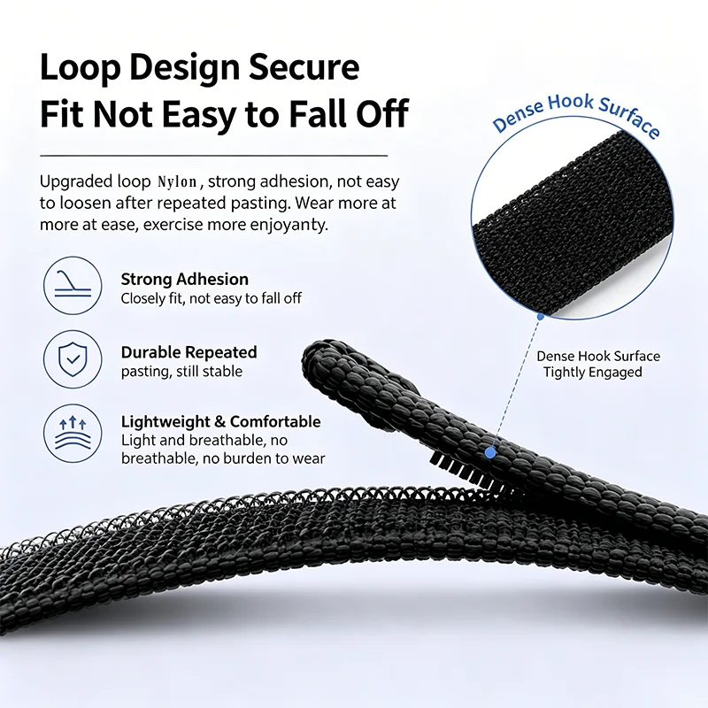 สายนาฬิกาแบบถักไนลอนสำหรับกีฬา - Sport Loop Strap บทวิจารณ์และราคา