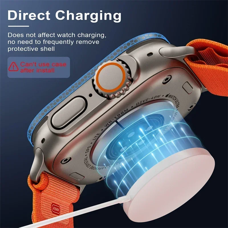 2PCS กระจกนิรภัยสําหรับ Apple  - Smart Watch Accessories บทวิจารณ์และราคา