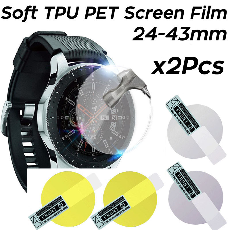 2PCS ซอฟท์ไฮโดรเจลฟิล์มป้องกัน - Smart Watch Accessories บทวิจารณ์และราคา