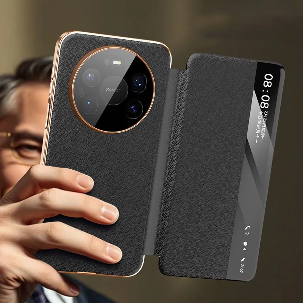 เคสโทรศัพท์แบบฝาพับหนังแท้คุณภ - Huawei Pura 70 บทวิจารณ์และราคา