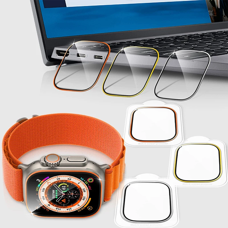 กระจกนิรภัยสำหรับนาฬิกา Apple  - Smart Watch Accessories บทวิจารณ์และราคา