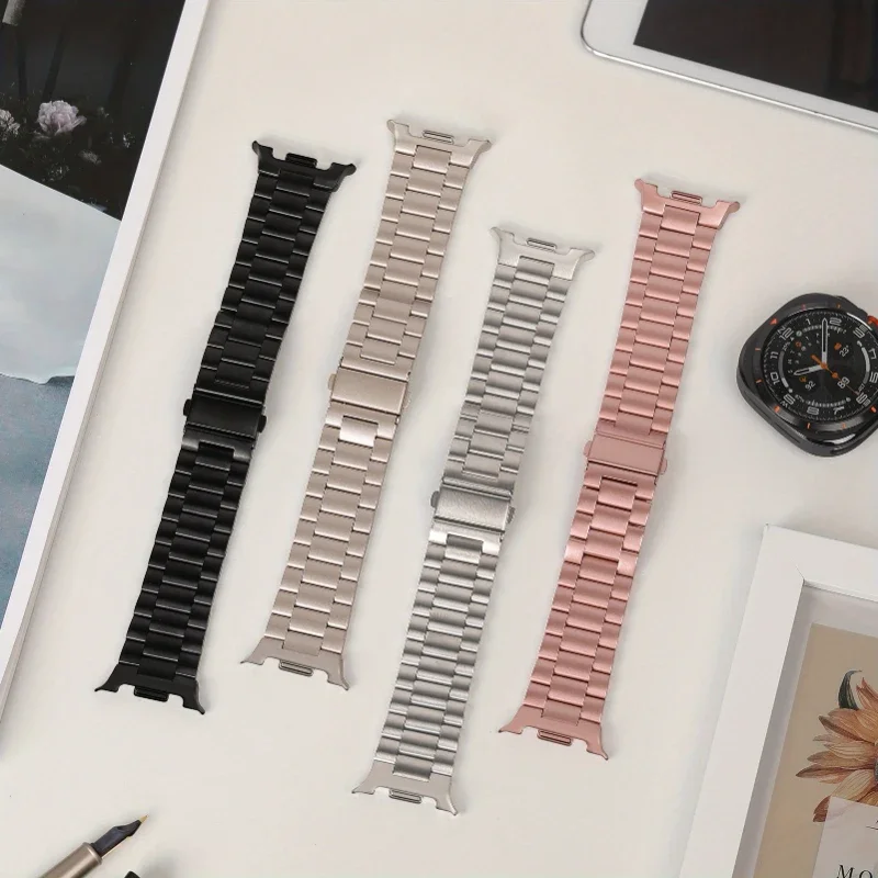 สายสแตนเลสสําหรับ Samsung Gala - Titan Smartwatch Accessories บทวิจารณ์และราคา