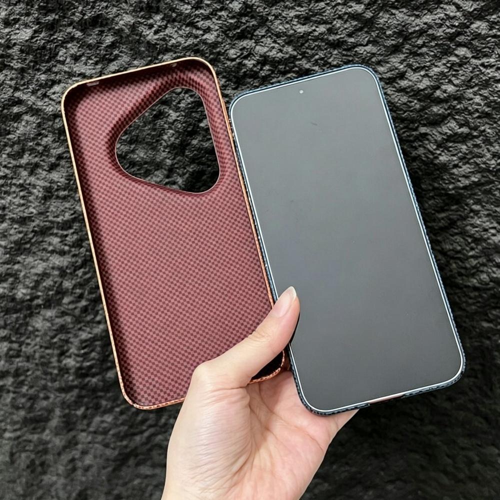 เคสโทรศัพท์ลายเคฟลาร์คาร์บอนไฟ - Huawei Pura 70 บทวิจารณ์และราคา