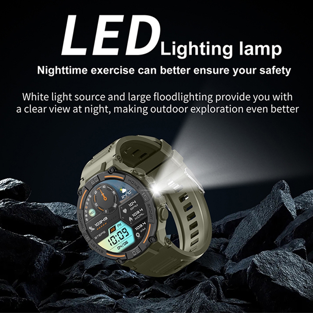 นาฬิกาสมาร์ทวอทช์ทหารสำหรับผู้ - Smartwatch Faces บทวิจารณ์และราคา