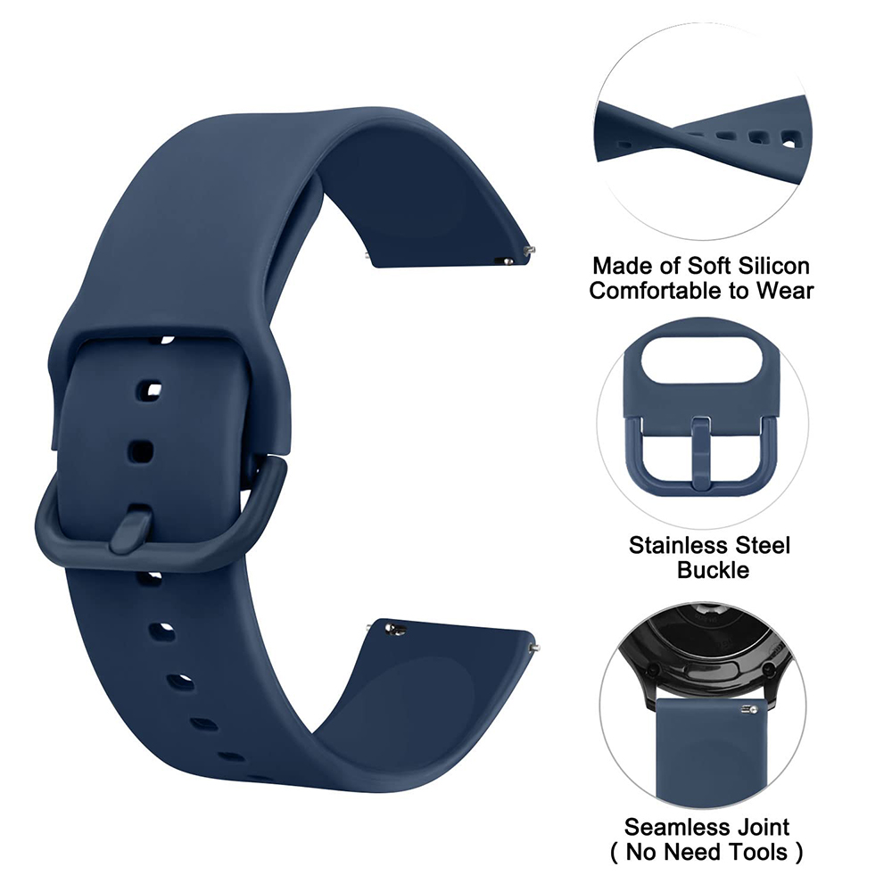 20 มม.22 มม.สําหรับ Samsung Ga - Titan Smartwatch Accessories บทวิจารณ์และราคา