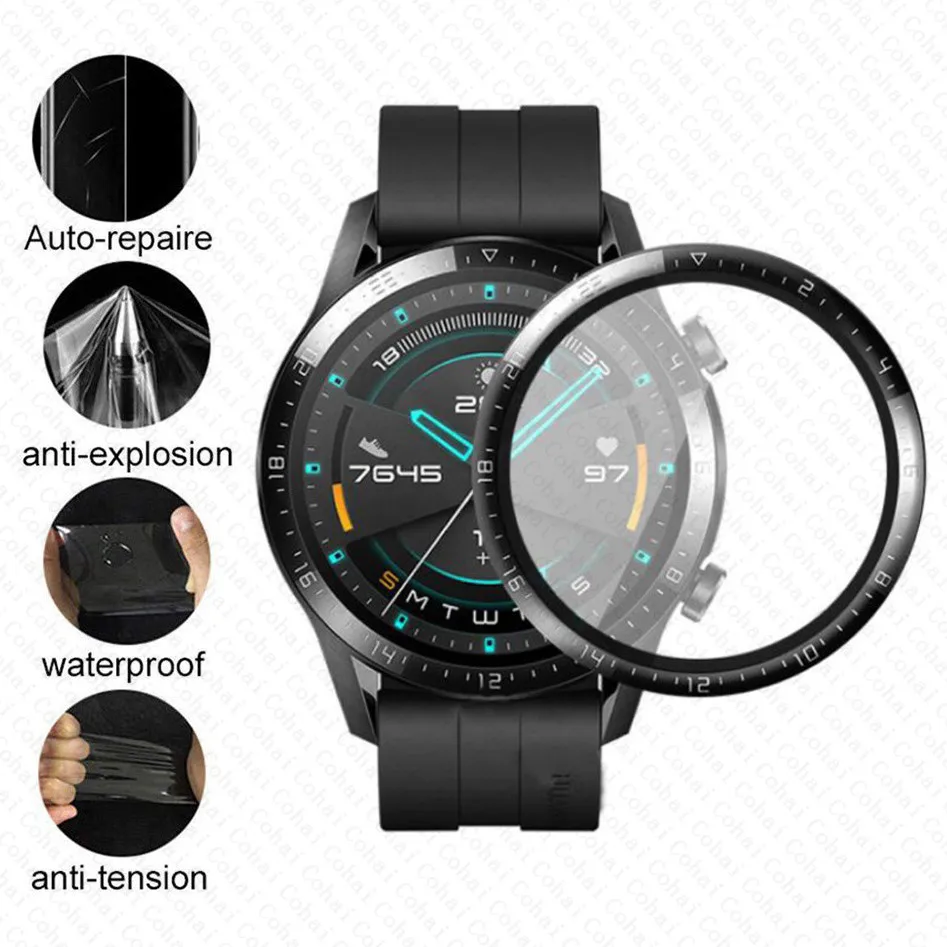 กระจกนิรภัยขอบโค้ง 20D สำหรับน - Titan Smartwatch Accessories บทวิจารณ์และราคา