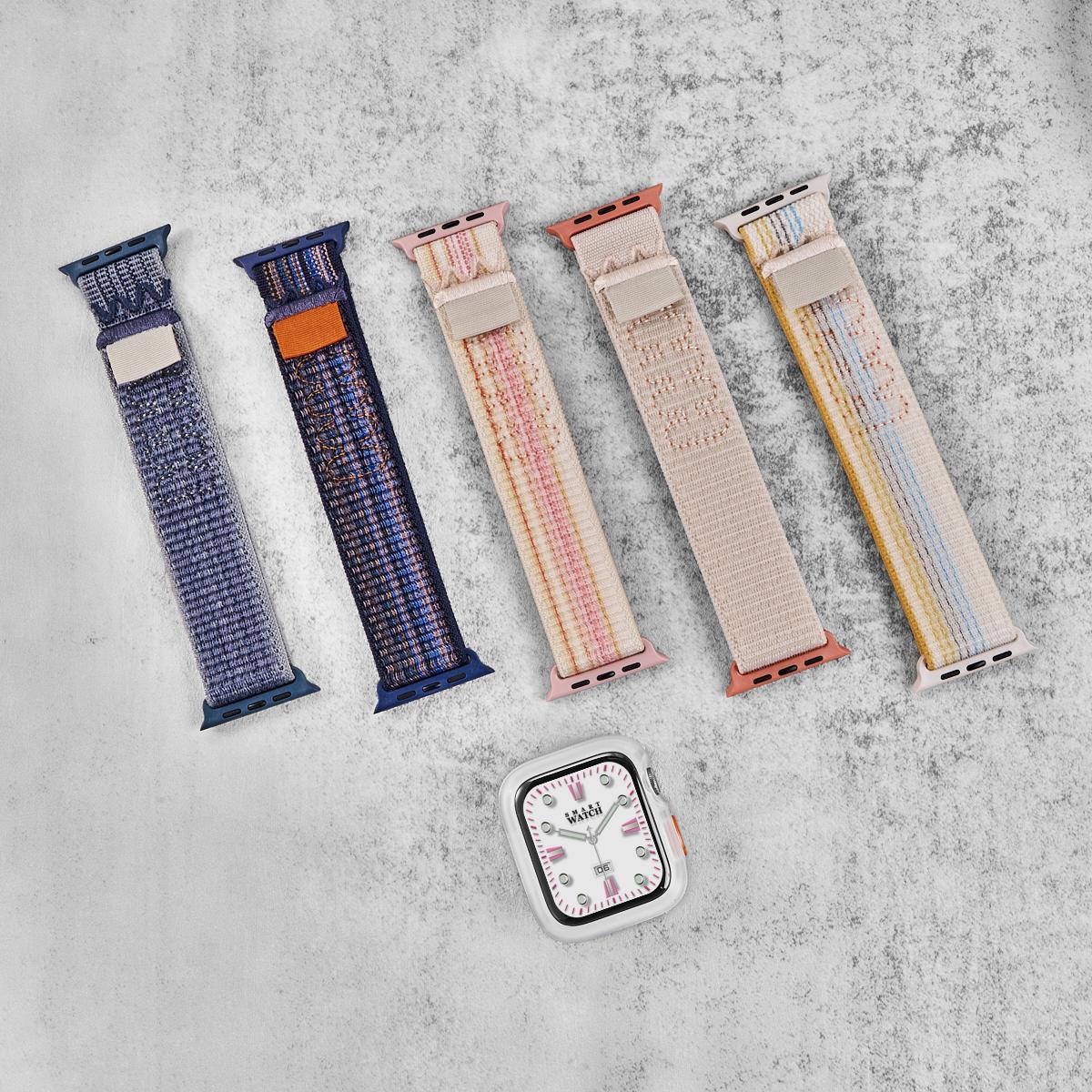 สายนาฬิกาไนลอนสำหรับ Apple Wat - Sport Loop Strap บทวิจารณ์และราคา