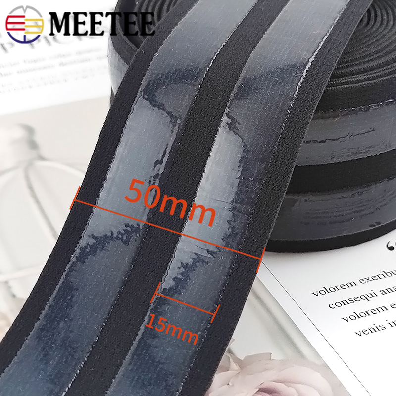 1-5M 50mm Anti SLIP เทปยืดหยุ่ - Silicone Band Replacement บทวิจารณ์และราคา