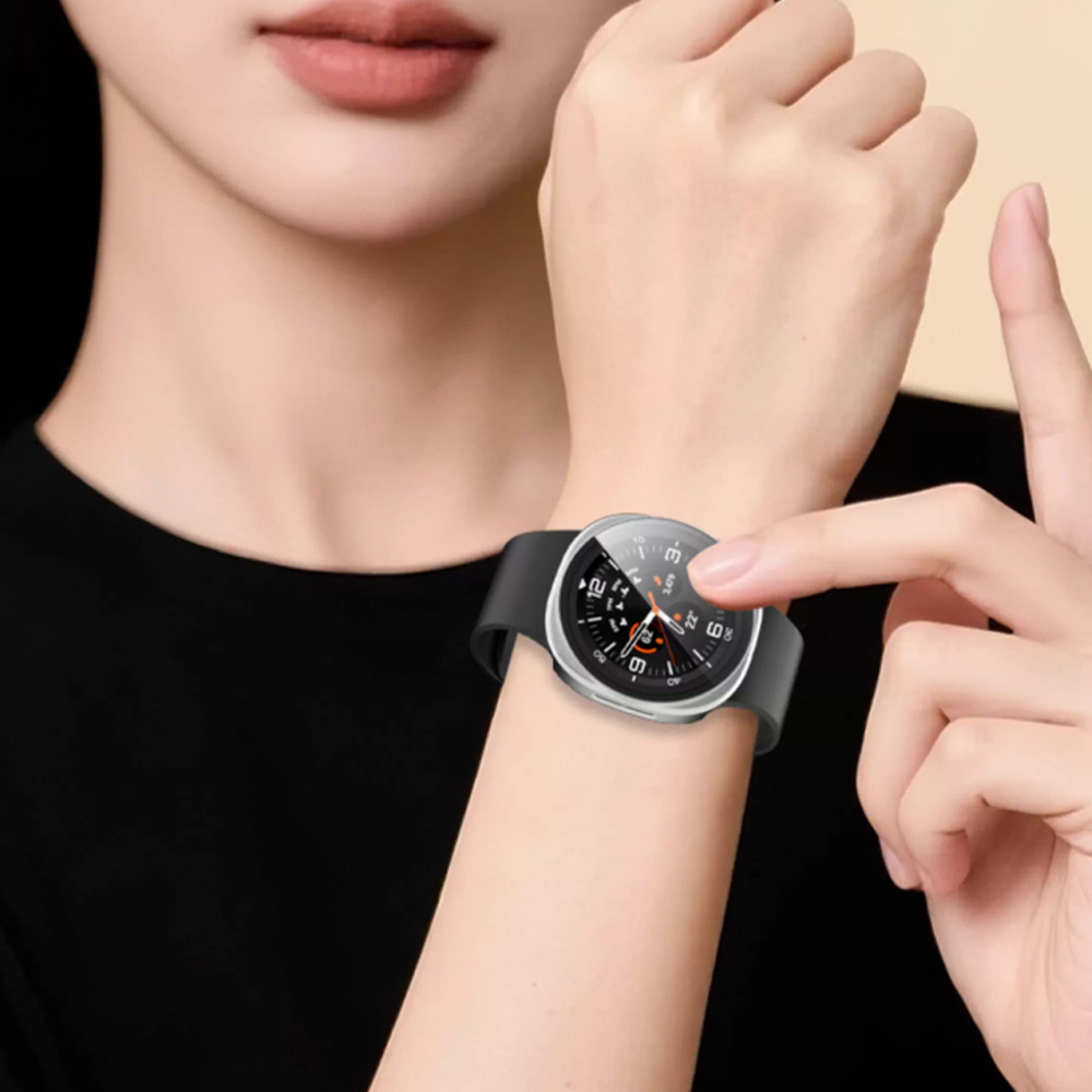 กระจกนิรภัย + กรณีสําหรับ Sams - Samsung Smartwatch Accessories บทวิจารณ์และราคา