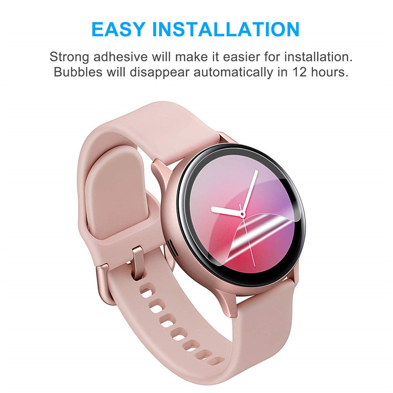 ฟิล์มป้องกันเต็มรูปแบบ2ชิ้นสำห - Samsung Smartwatch Accessories บทวิจารณ์และราคา